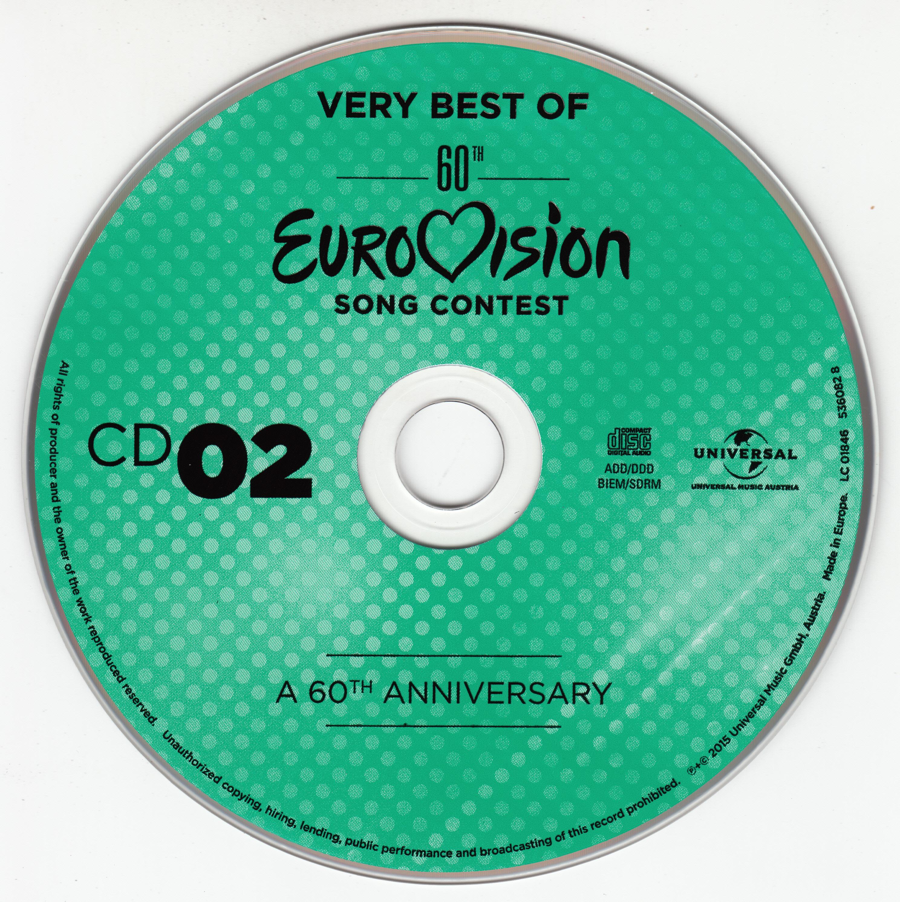 Eurovision Song Contest  Very Best Of A 60th Anniversary : CD2